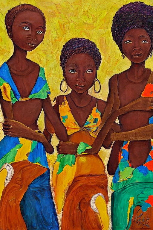 African Wall Art | Abstract African Art | Tribal Art 3