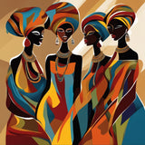 African Wall Art | Abstract African Art | Tribal Art 9