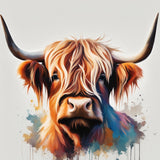 Highland Cow Wall Art Prints | Farmhouse Decor