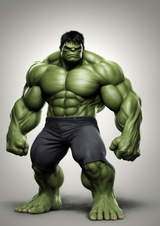 Hulk Wall Art Digital Download for Superhero Enthusiasts