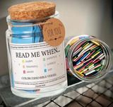 (GIFTING OFFER) Handmade 90 Day Bible Verses Jar (Comes With Christian Gift Box)