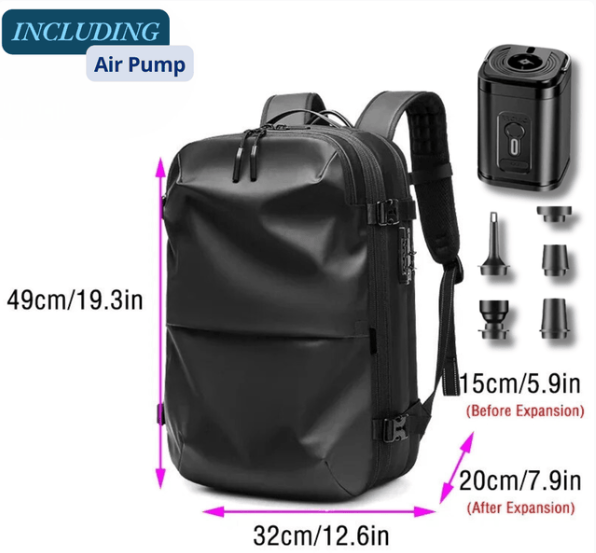 JetPack Pro – Travel Smart with Vacuum Compression & Waterproof Design ...