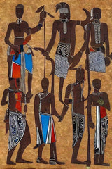 African Wall Art | Abstract African Art | Tribal Art 4