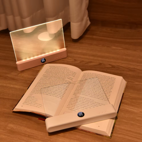 Eye-Caring 2-in-1 LED Book Light & Night Light