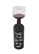 Wine Bottle Glass Topper Drink Directly From the Bottle,Crystal Transparent Shot Glass Cup Wine Decanter with Cork